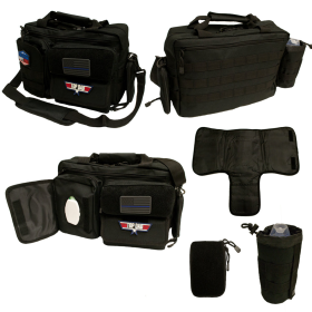 Tactical Diaper Bag (5 Piece Combo) (Color: Black)