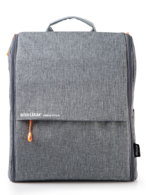 Baby Diaper Bag (Color: gray, size: Standard)