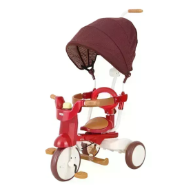 iimo 3-in-1 Folding Tricycle (Color: Red)