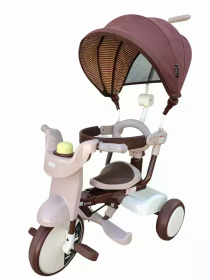 iimo 3-in-1 Folding Tricycle (Color: brown)