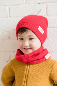 iimo Cashmere Hat (Color: Red, size: One Size)
