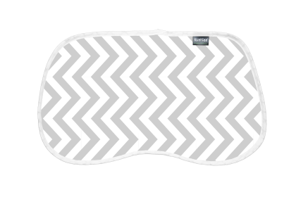 Burp Pads (Color: Grey Chevron)
