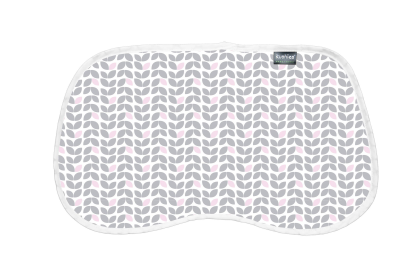 Burp Pads (Color: Grey Petal)