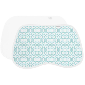 Burp Pads (Color: Turqoise Octagon)