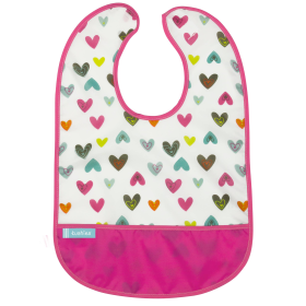 Cleanbib (Color: Hearts Print, size: 6-12m)