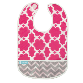 Cleanbib (Color: Modren Flowers Print, size: 6-12m)