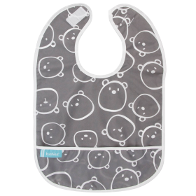 Cleanbib (Color: Bears Print, size: 6-12m)