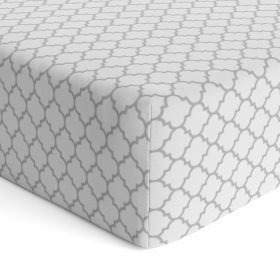 Flannel Toddler Bedding Set (Color: Grey Ornament)