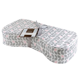 Nursing Pillow Cover Only (Color: Grey Petal)