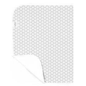 Deluxe Baby Changing Pad (Color: W/Gry Ornament)