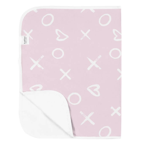 Deluxe Baby Changing Pad (Color: Pink Xo)