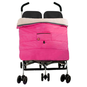 Blue Banana Double Stroller Blanket (Color: pink, size: 3m)