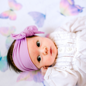 Honey Lemonade - Premium Baby & Toddler Minky Blanket (Color: Butterfly, size: 30x40 inches)