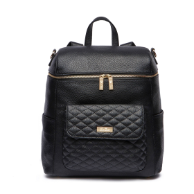 Monaco Diaper Bag (Color: Ebony Black)