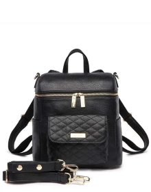 Petit Monaco Diaper Bag (Color: Ebony Black)
