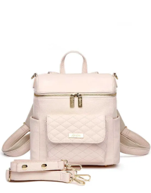 Petit Monaco Diaper Bag (Color: Pastel Pink)