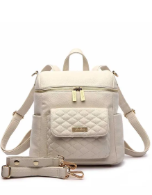 Petit Monaco Diaper Bag (Color: Pearl White)