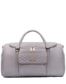 Monaco Travel Bag (Color: Stone Grey)
