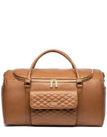 Monaco Travel Bag (Color: Caramel Brown)