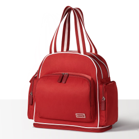 Large Capacity Expanding Diaper Bag (Color: Red)
