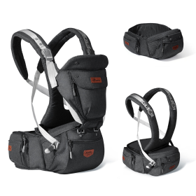 Ergonomic Baby Carrier (Copy Ver 1) (Color: Black)