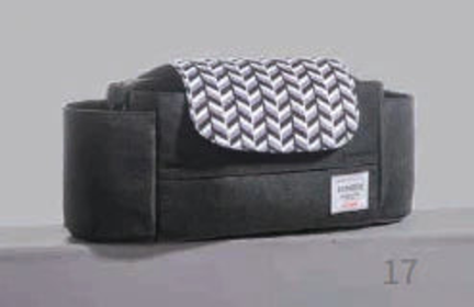 Universal Stroller Organizer (Color: Black)
