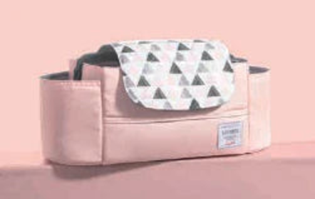 Universal Stroller Organizer (Color: pink)
