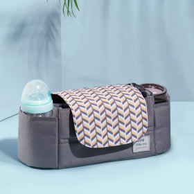 Universal Stroller Organizer (Color: Grey)