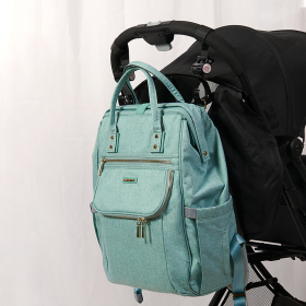 Easy Open Diaper Backpack (Color: green)