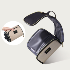 Lunch Cooler Bag with Shoulder Strap (Color: Golden, size: large)