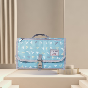 Foldable Changing Pad (Macys) (Color: Light Blue)
