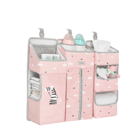 Copy 3-in-1 Crib Organizer (UNFI) (Color: pink)