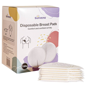 Ultra-Thin Disposable Breast Pads (size: 100 Pack)