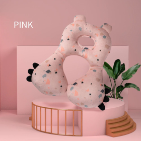 Neck Head Support Pillow (Color: pink)