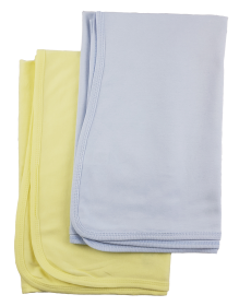 Bambini Blanket (Color: Blue/Yellow, size: 30x40)