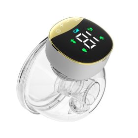 Wearable Breast Pump; Low-Noise And Painless Hands Free Electric Breast Pump With 4 Mode & 12 Levels; Painless Breastfeeding Breast Pump Can Be W (Color: Golden)
