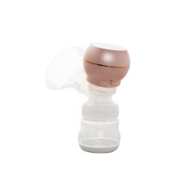 All-in-one Automatic Electric Breast Pump; Painless Electric Breast Pump; Intelligent Breast Massager; Portable Mute Lactation Milk Feeding Colle (material: Rose Golden (PP))